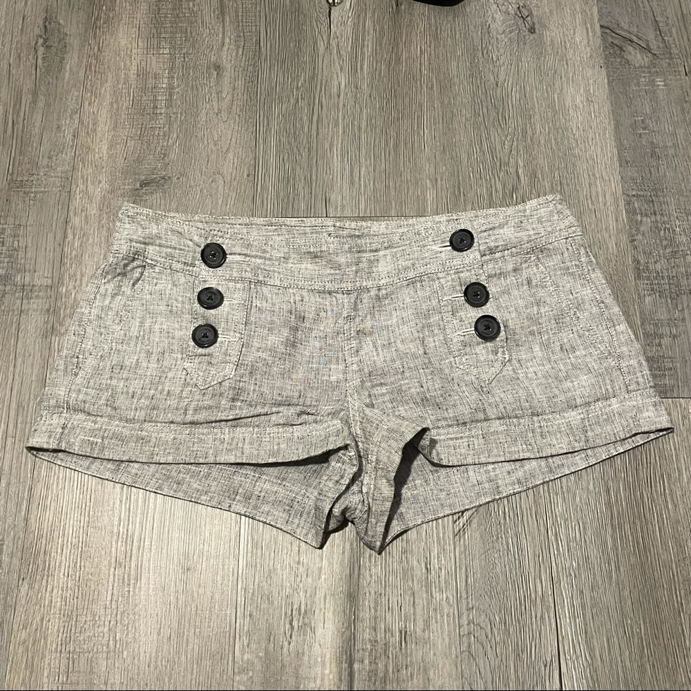 Heather Gray Express Shorts - Size 6